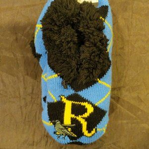 Harry Potter Raven Plaid Knit Slippers
